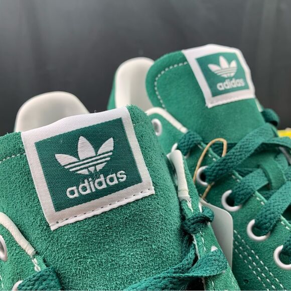 Adidas Stan CS Green Suede 9 Mens / 10.5 Women's - Picture 12 of 15